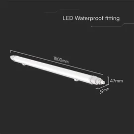 V-Tac Led-lichtleisten - Serie Linkable - IP65 - 48 Watt - 5200 Lumen - 6500k