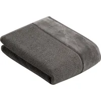 VOSSEN Pure Duschtuch 67 x 140 cm lavastone