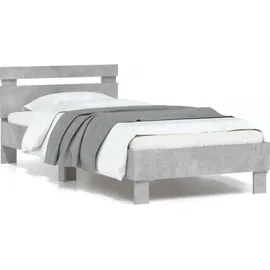 vidaXL 90 x 200 cm Grau