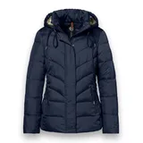 District Winterjacke Montana (mit Kapuze, gefüttert, wasserabweisend) navyblau Damen