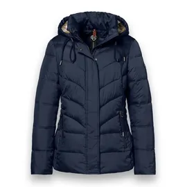 District Winterjacke Montana (mit Kapuze, gefüttert, wasserabweisend) navyblau Damen