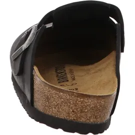 Birkenstock Boston Nubukleder geölt schwarz 43