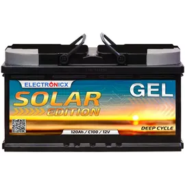 Electronicx Solar Edition Gel Batterie 120 AH 12V Solar Versorgung Solarbatterie