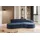 Kaiser Möbel Modernes L-förmiges Designer-Ecksofa Modena Studio stoff Raven Blau Rechts