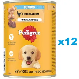 PEDIGREE Junior Huhn in Gelee 12 x 400 g