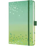 Sigel Notizbuch A5 liniert grün