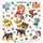 AG Design Paw Patrol Kinderzimmer Wandstickers, Wandtattoo junge deko von AG Design 30 x 30 cm | ADKS 3842