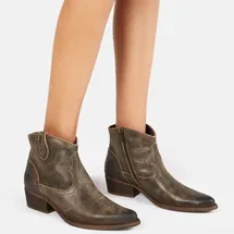 FELMINI Stiefelette Stiefelette Leder | Grau 40