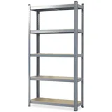 karatcommercial Schwerlastregal Grizzly - Anthrazit-Grau - Traglast 1250 kg - 220 x 120 x 60 cm