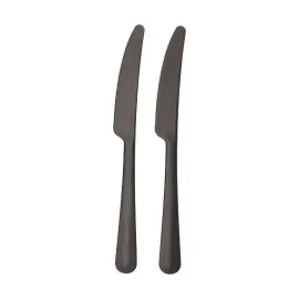 Papstar Mehrweg-Messer 19,7 cm 200 St. Schwarz