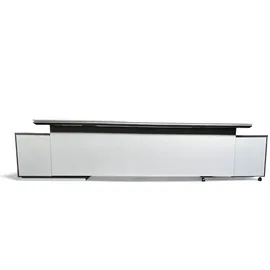 Jet-Line Schreibtisch Kehl XXL 2,4 m Weiß