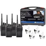 Midland G15 Pro NC PMR 4er Security-Koffer C1127.S4 PMR-Funkgerät 4er Set
