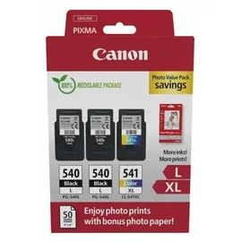 Canon PG-540L schwarz + CL-541XL CMY 5224B012