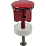 tecuro Excenterstopfen Ø 40 mm für 1 1/4 Zoll Ablaufventil | rot (RAL 3003) Ø Rot