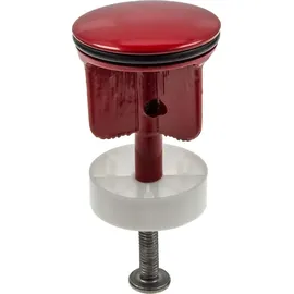 tecuro Excenterstopfen Ø 40 mm für 1 1/4 Zoll Ablaufventil | rot (RAL 3003) Ø Rot