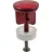 tecuro Excenterstopfen Ø 40 mm für 1 1/4 Zoll Ablaufventil | rot (RAL 3003) Ø Rot