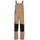 Planam Canvas 320 Latzhose Khaki/Schwarz,