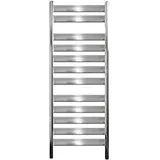 ECD Germany Design Badheizkörper Tharr 500 x 950 mm Chrom Designheizkörper