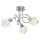 Lightbox 3 flammige Deckenlampe 3 G9 Metall/Glas