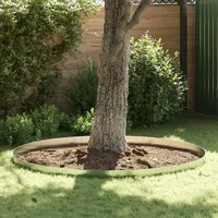 VidaXL Rasenrandverkleidungen 10 Stück 14x100 cm Flexibler verzinkter Stahl