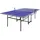 sportnow Tischtennisplatte Klappbar Indoor mit Rollen Blau