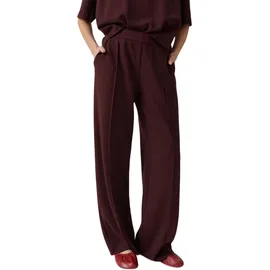 Opus Melane Chill Wide Jogpants Bordeaux 42