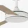 faro BARCELONA Mallorca 106 cm Deckenventilator Braun/Weiß