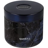 Quokka Whim Marble Thermobehälter aus Edelstahl, 600 ml, hält die Temperatur