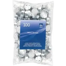 Gies-Kerzen Teelichter 38 mm 100 St. weiß