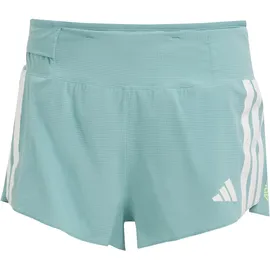 adidas Adizero Gel 3in Laufshorts Damen-Türkis, Größe L