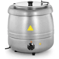 Royal Catering Suppentopf elektrisch - 10 L - Stahl