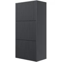 Selsey Schuhschrank Schuhregal 50 cm 3 Klappen Schuh Schrank