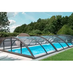 Pool-Überdachung / Pool-Abdeckung SkyCover® Base Clear