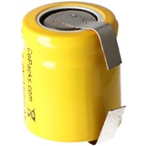 AccuCell N-150AA Akku NiCd 1/3 AA Mignon mit Lötfahne U-Form, P-11AAH von AccuCell