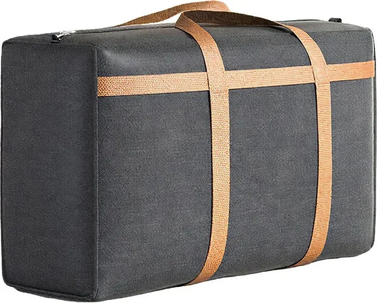 SNSP 2 Stück gewebte Packtaschen - Gepäck-Express-Tasche - 180L - Grau