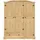 vidaXL Kleiderschrank Corona 151,5 x 186 x 52 cm Braun