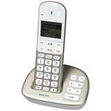 Philips XL4951S/38 schnurloses Telefon (leicht bedienbar, große Tasten, hörgerätekompatibel) silber