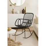 moebel-direkt-online Schaukelsessel Sonja schwarz