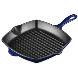 LE CREUSET Grillpfanne Indigo 26 cm TRADITION - B/H/T ca. 30,10x5,80x43,00