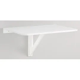 OTTO home Klapptisch Trend, aus weiß lackiertem MDF Holz, platzsparend, Tischplattenstärke 1,8 cm weiß
