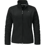 Schöffel Damen Leona3 Fleece Jacke (Größe 5XL, schwarz)