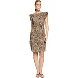 Zero Minikleid mit Gürtel Beige/Braun 44