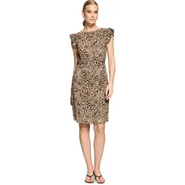 Zero Minikleid mit Gürtel Beige/Braun 44
