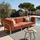 Oviala Loungesofa rot