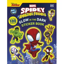 Dorling Kindersley USA Marvel Spidey and His Amazing Friends Glow in the Dark Sticker Book: