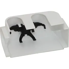 Simplex Designverkleidung für Anschlussarmatur / Multiblock, rechts, weiß