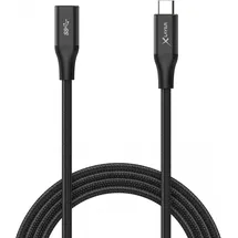 Xlayer USB C-Verlängerungskabel für Audio-, Video- & Datenübertragung 1.5 m