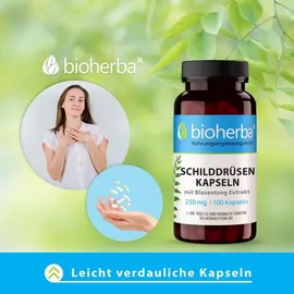 Bioherba Schilddrüsen Kapseln 100 Stück