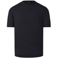 T-Shirt MAERZ MUENCHEN "Maerz Muenchen 402900 T-Shirt Herren Bekleidung", Herren, Gr. 58, schwarz (dunkelblau), 100% Wolle (Merino), Shirts T-Shirt