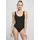 URBAN CLASSICS Body Shiny Rib Schwarz XS